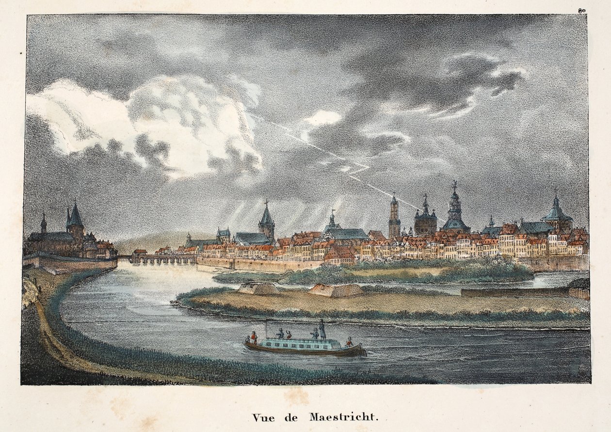 View of Maastricht by Belgian School