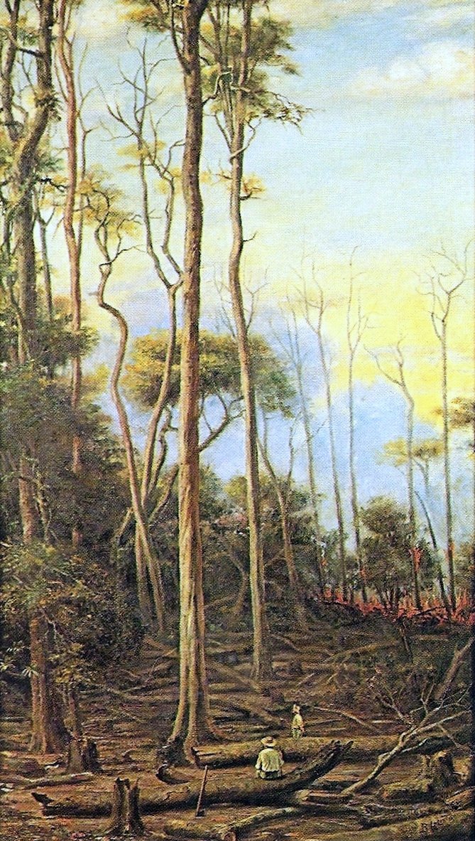 Paroba Trees by Benedito Calixto