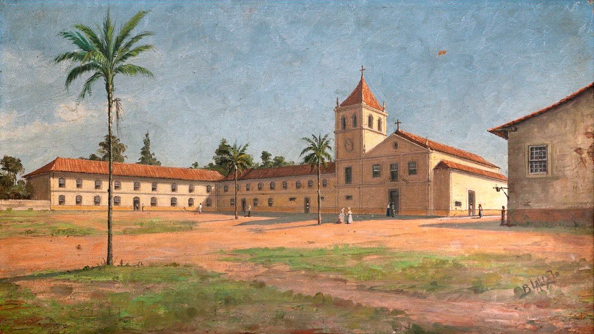 Patio do Colegio by Benedito Calixto