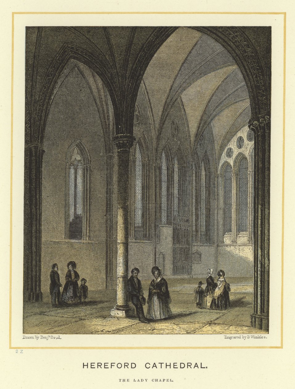 Hereford Cathedral, the Lady Chapel by Benjamin Baud