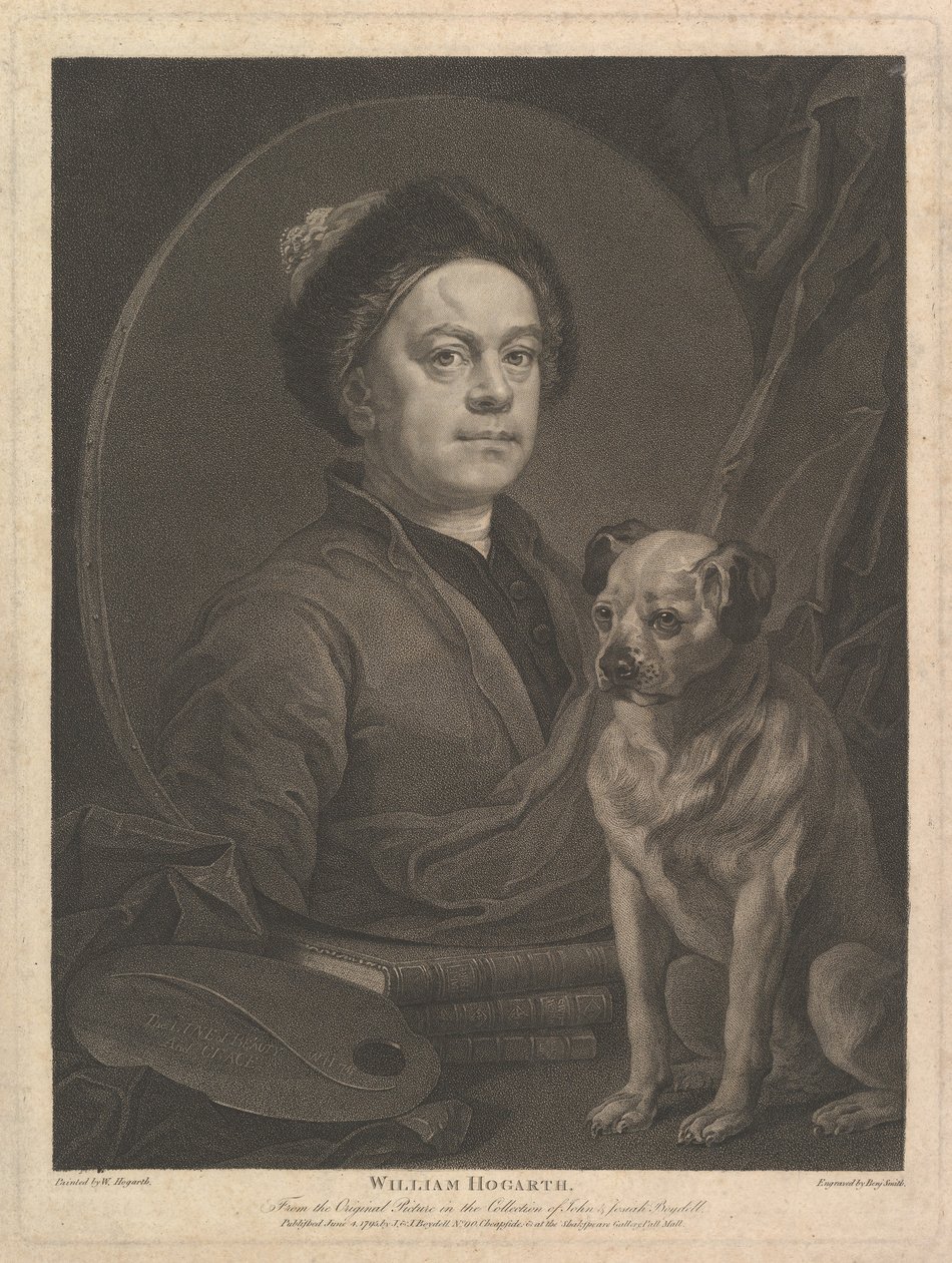 William Hogarth by Benjamin Smith