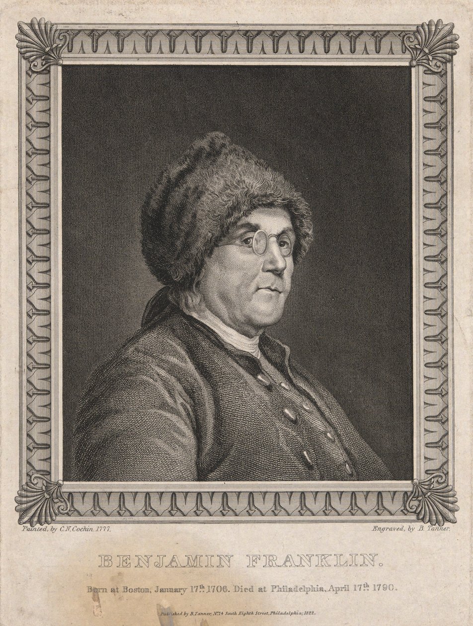 Benjamin Franklin by Benjamin Tanner