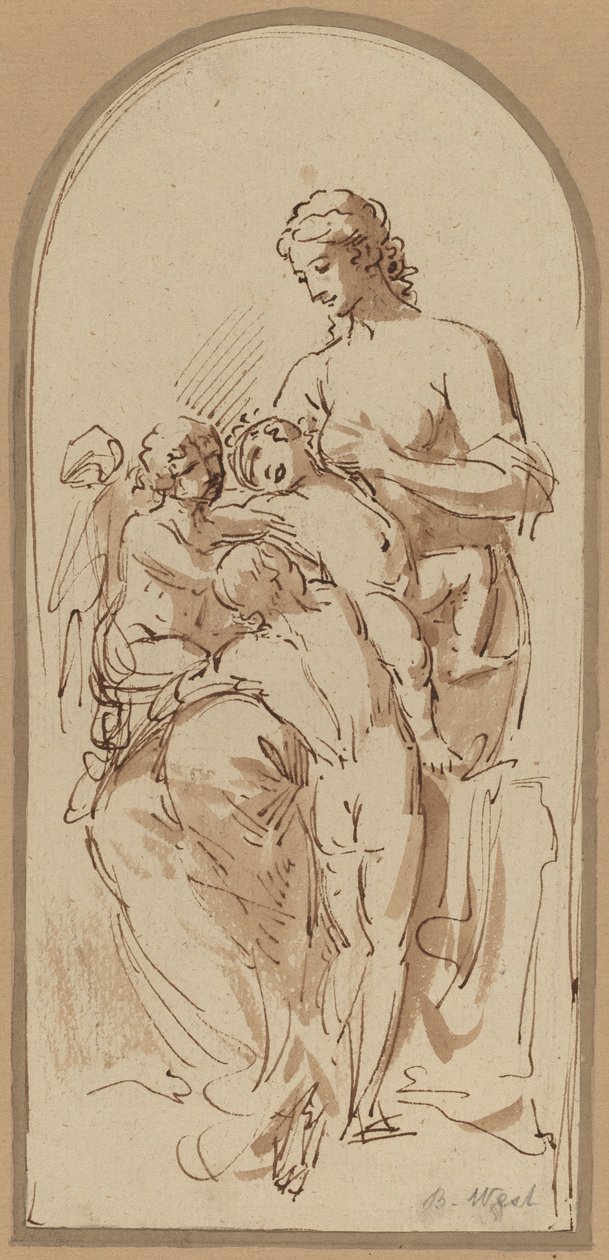 Charity by Benjamin West