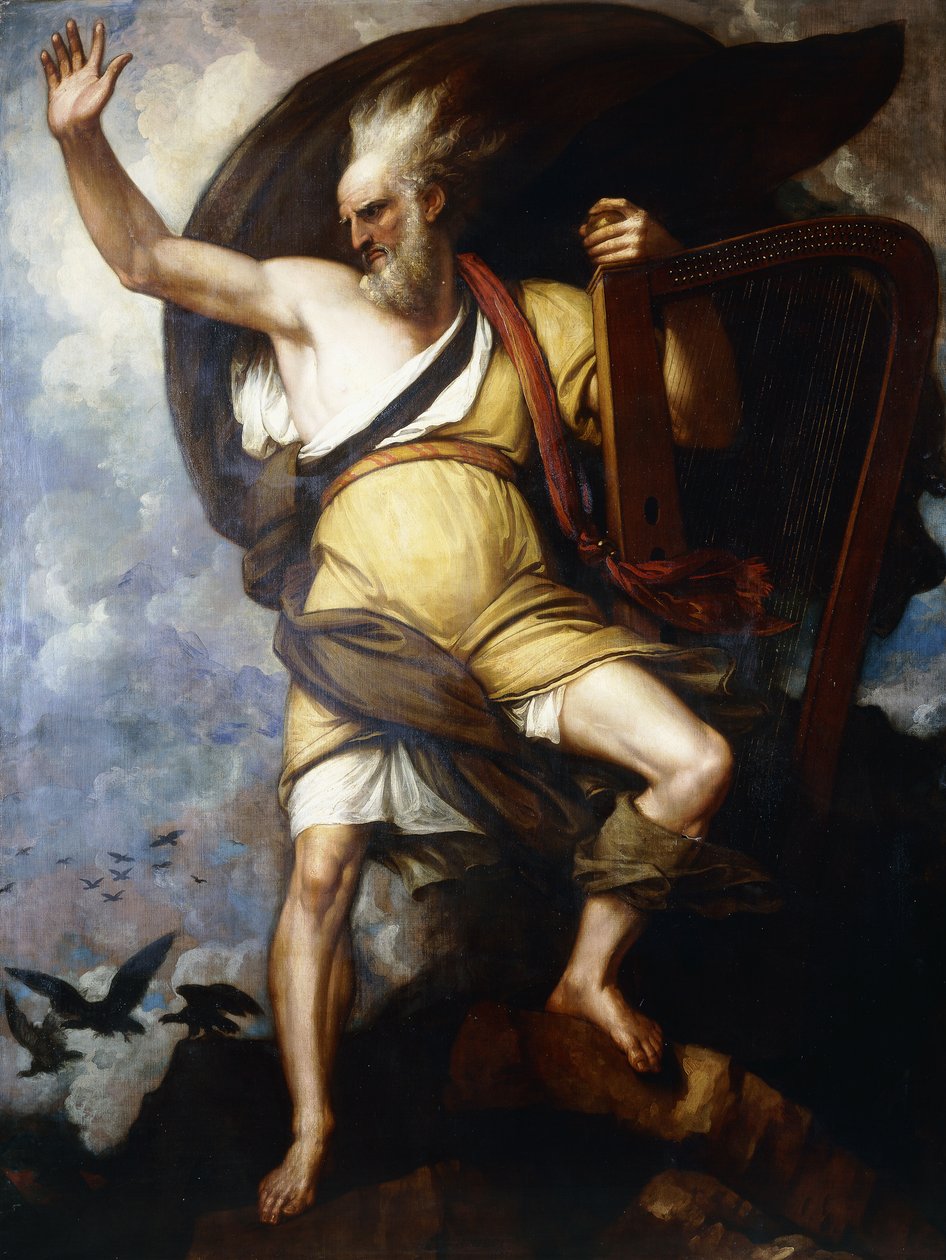 The Bard by Benjamin West