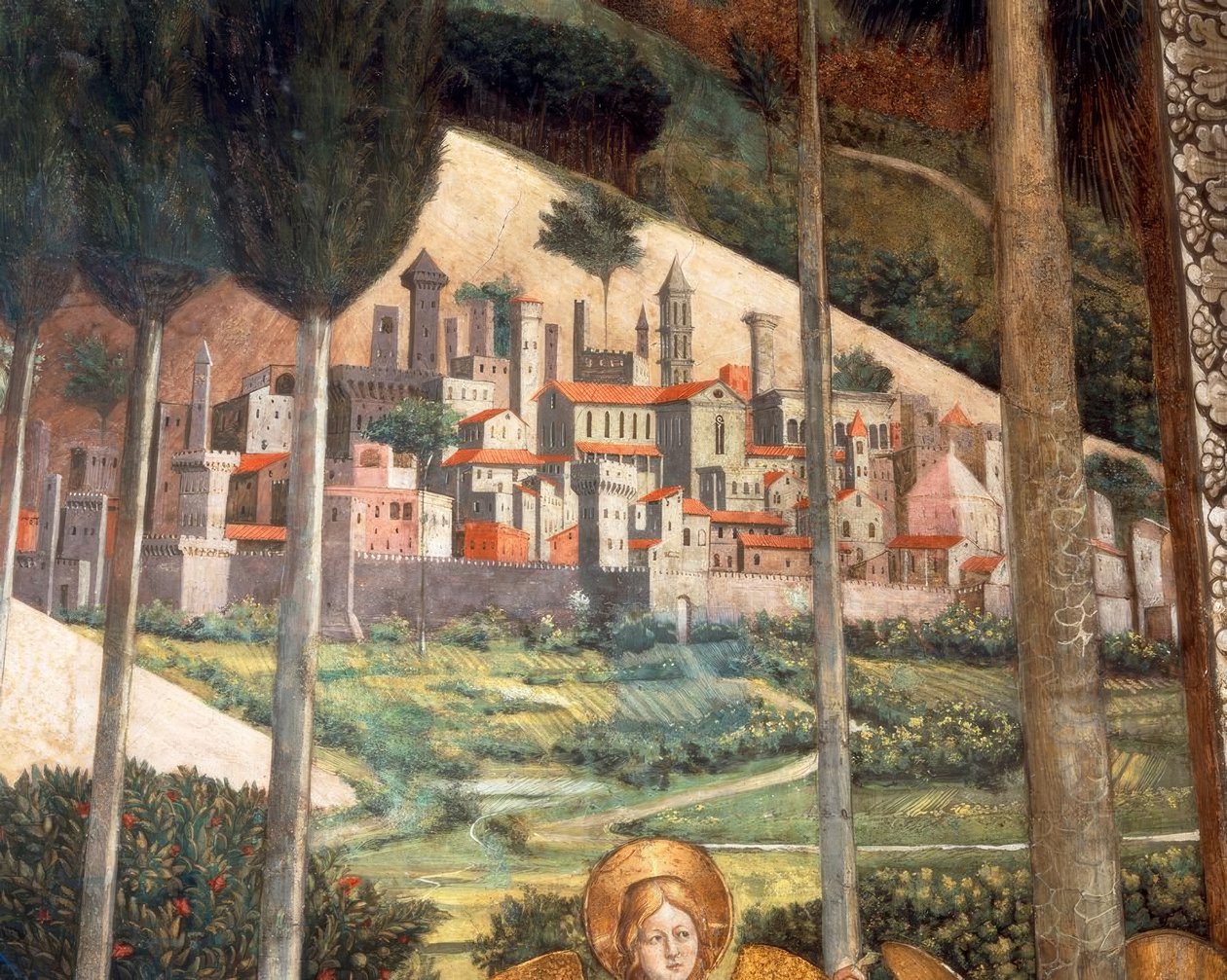 Angel by Benozzo Gozzoli