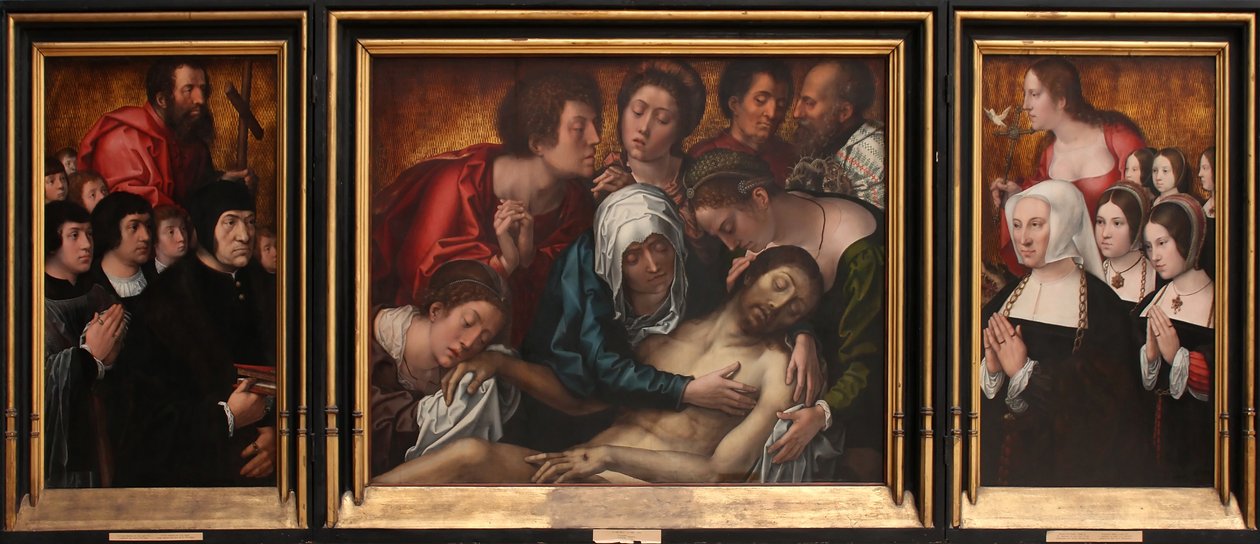 Haneton Triptych by Bernard van Orley