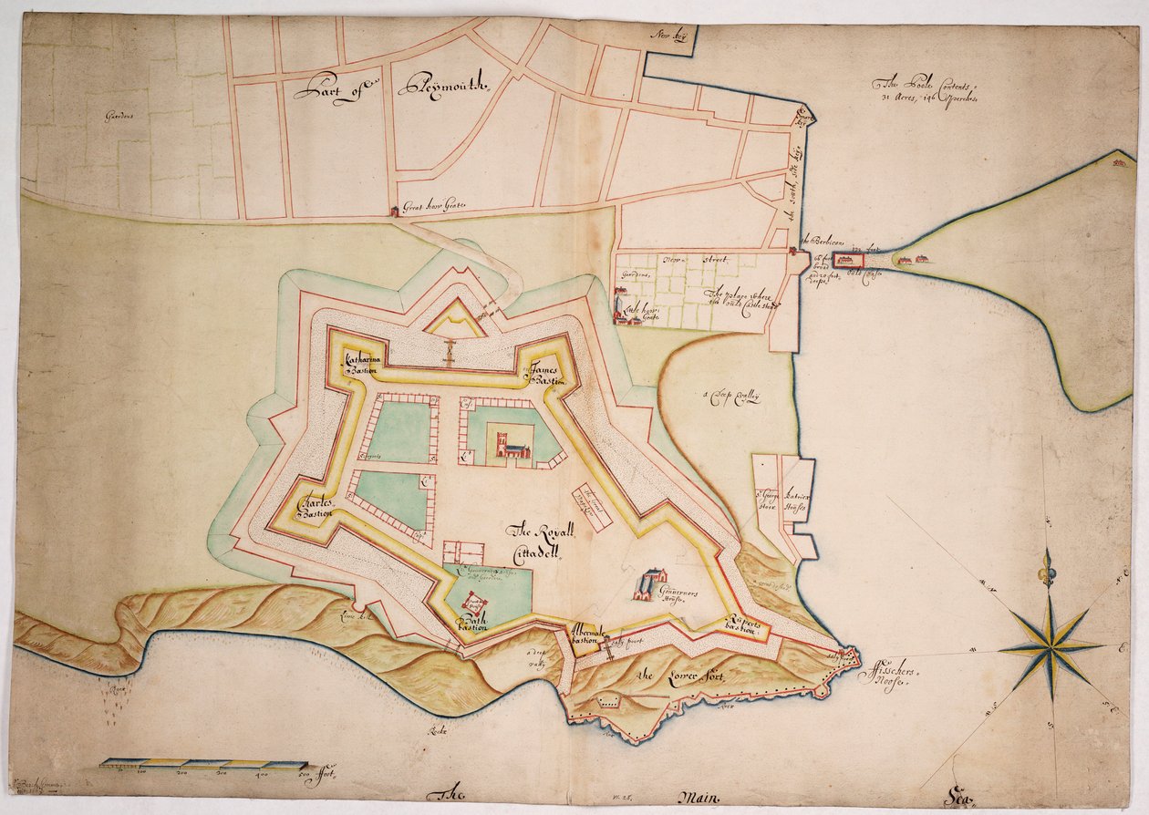 Plymouth Citadel by Bernard de Gomme