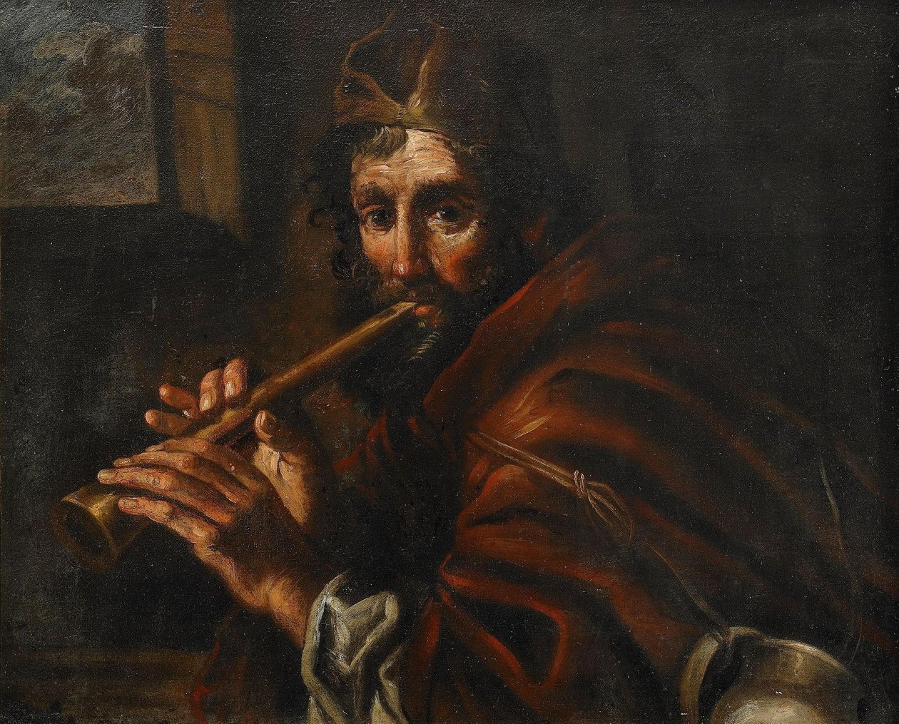The Flute Player by Bernhard Keil