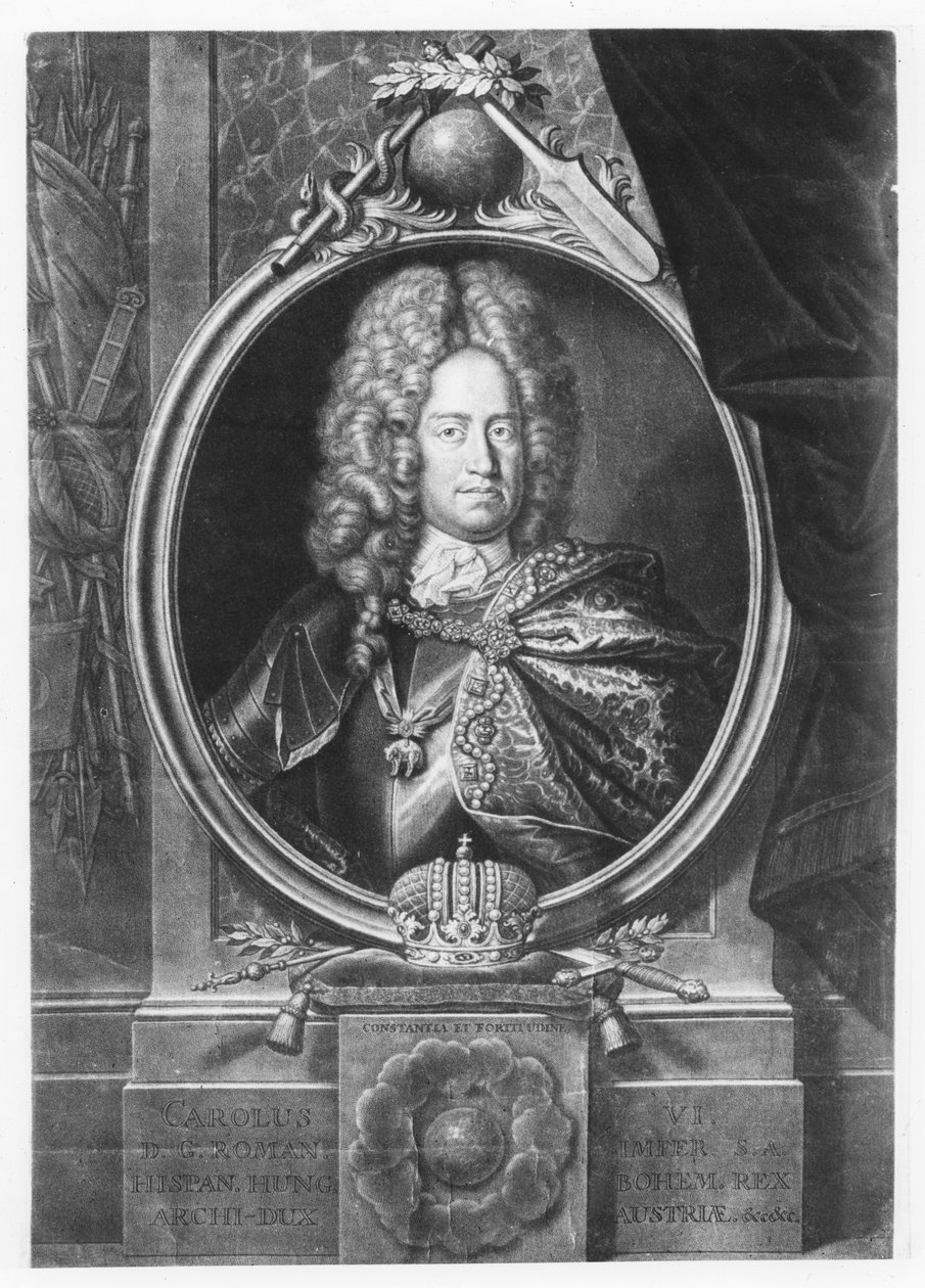 Charles VI, Holy Roman Emperor by Bernhard Vogel