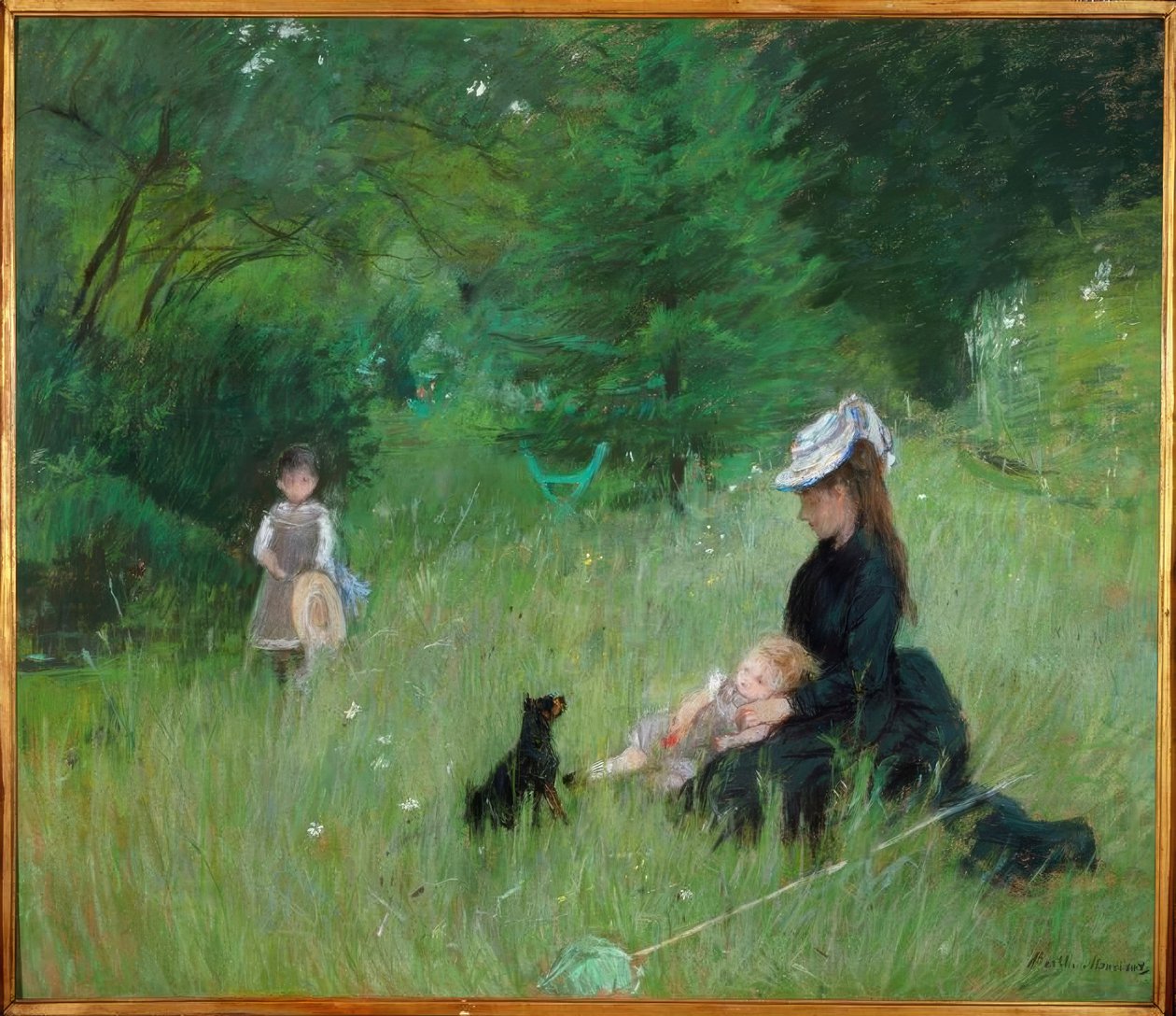 In a Park by Berthe Morisot