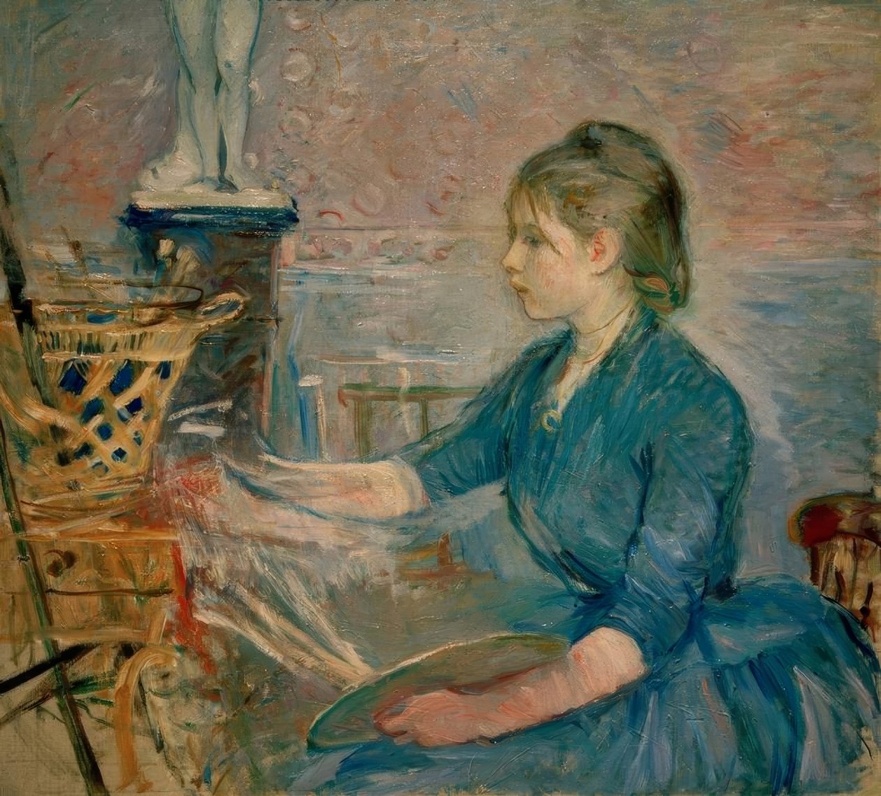 Paule Gobillard Painting by Berthe Morisot