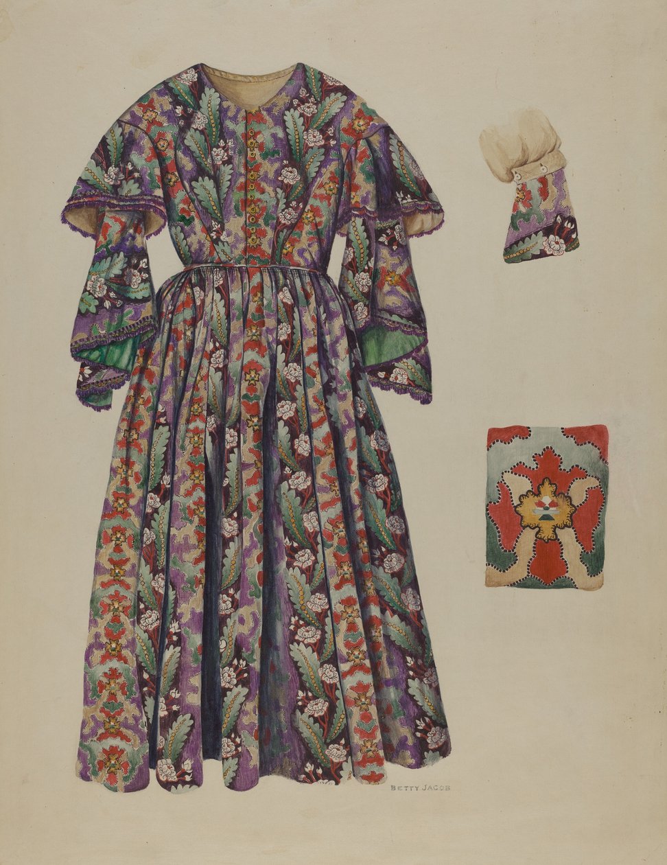 Pa. German Dress by Betty Jacob