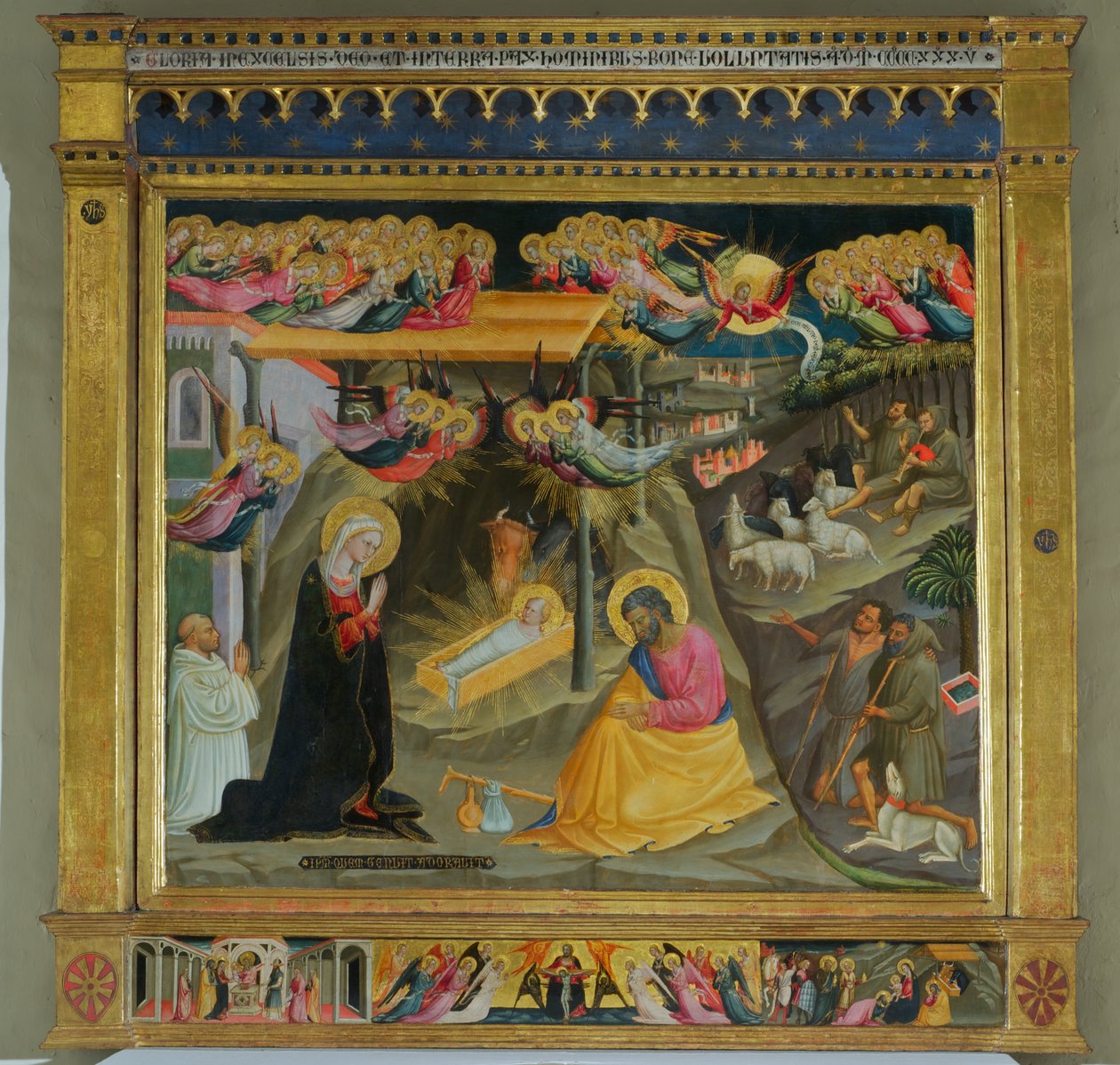 Nativity by Bicci di Lorenzo