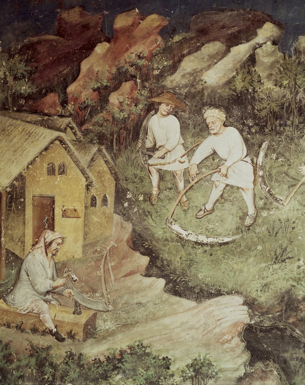 The Month of July (Detail) by Bohemian School