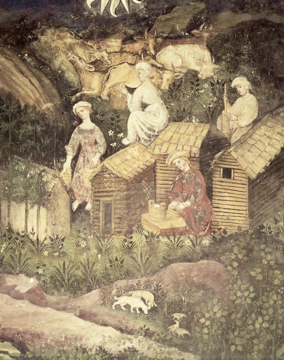 The Month of June (detail) by Bohemian School