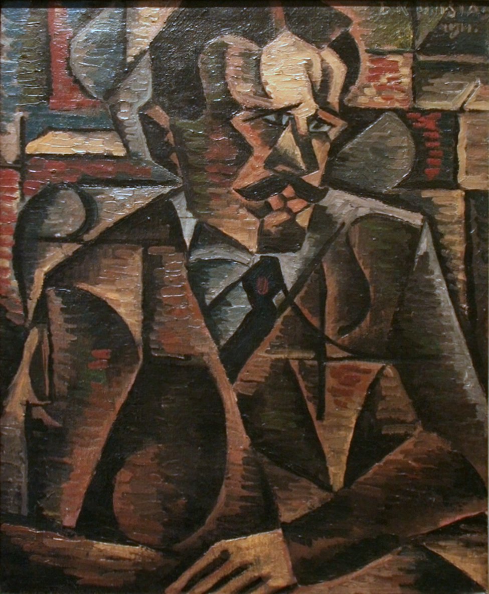 Portrait of a Man by Bohumil Kubišta