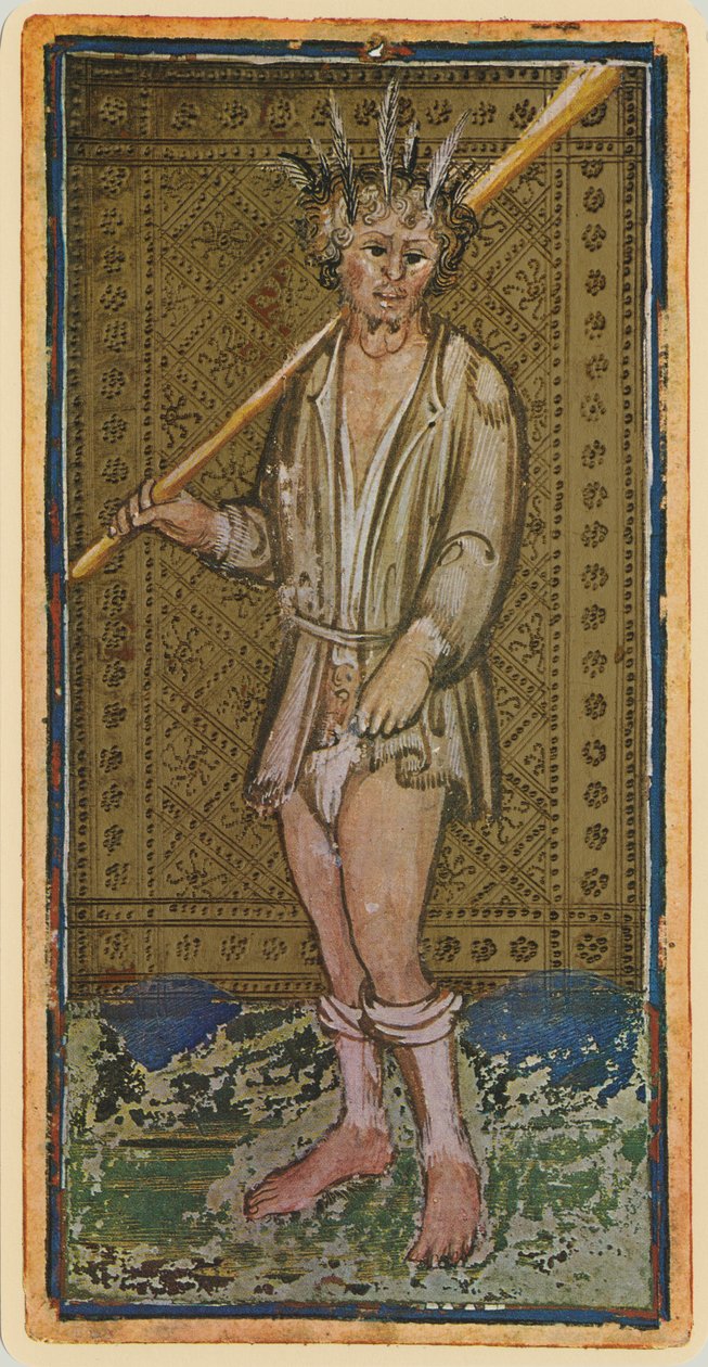 The Fool (detail) by Bonifacio Bembo