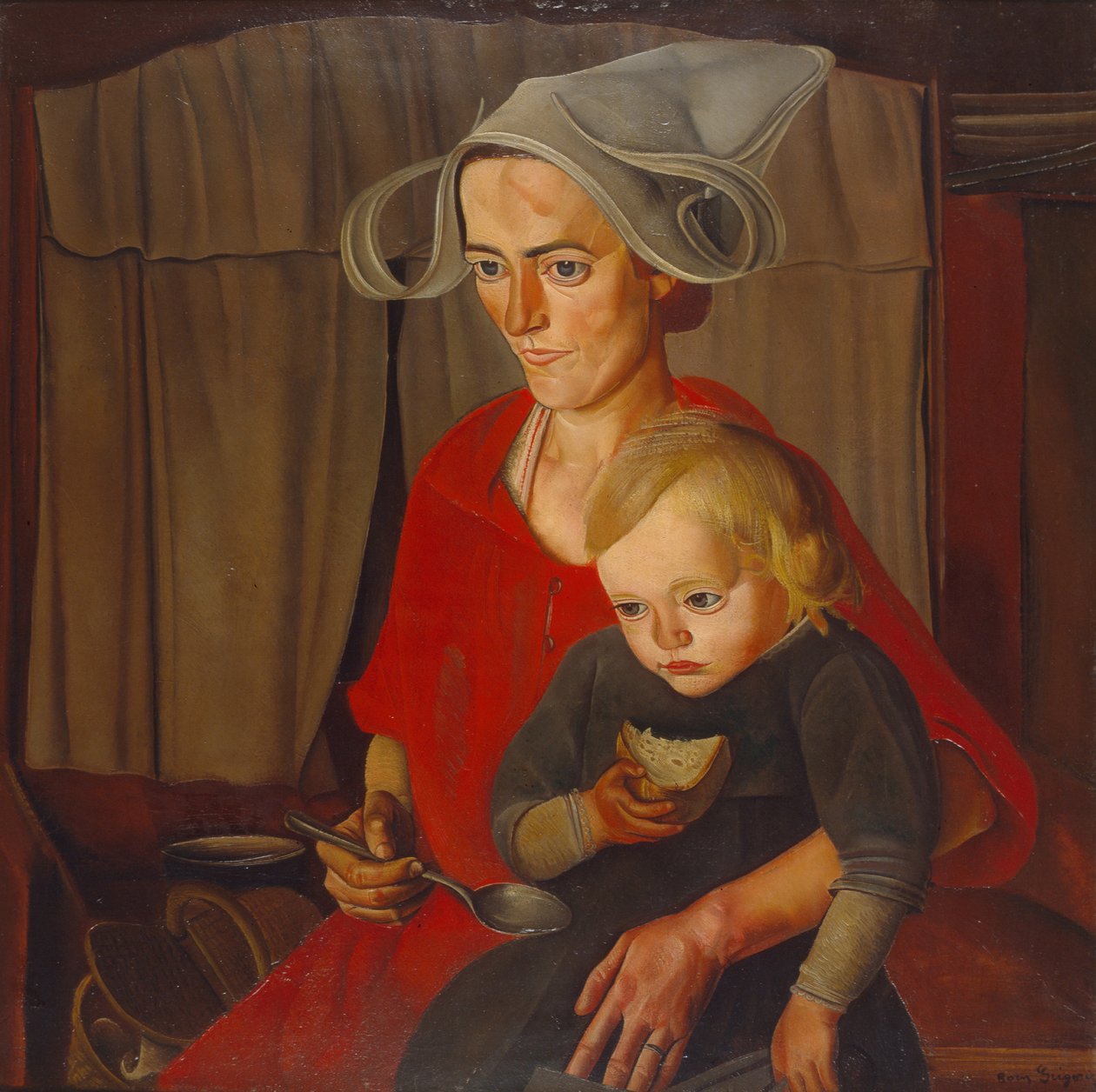 The Poverty by Boris Dmitrievich Grigoriev