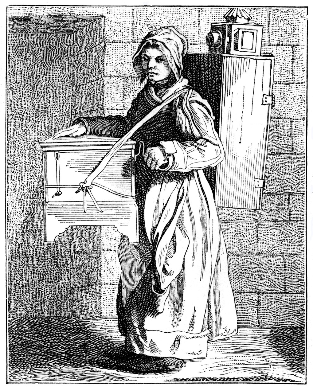 The Organ Player by Bouchardon