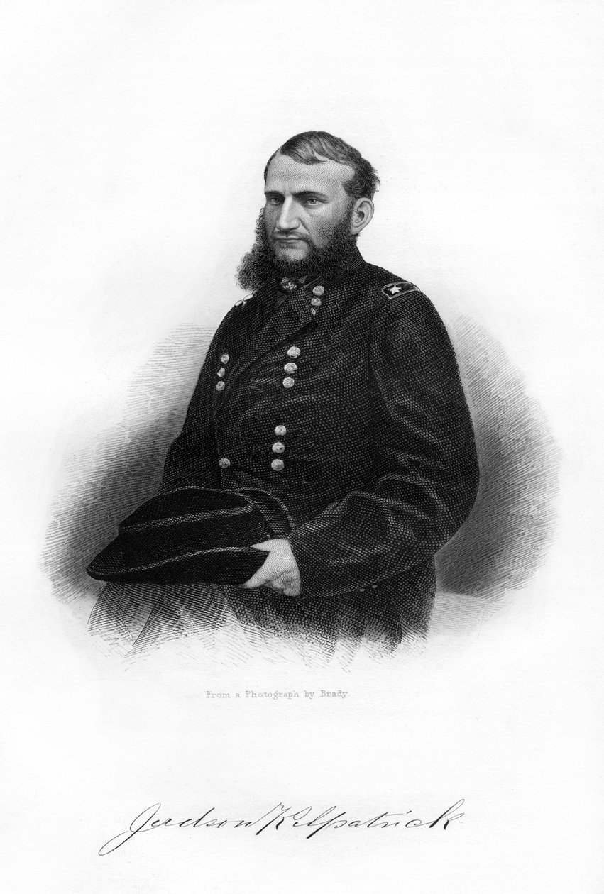 Hugh Judson Kilpatrick, American Union Major-General, 1862-1867 by Brady