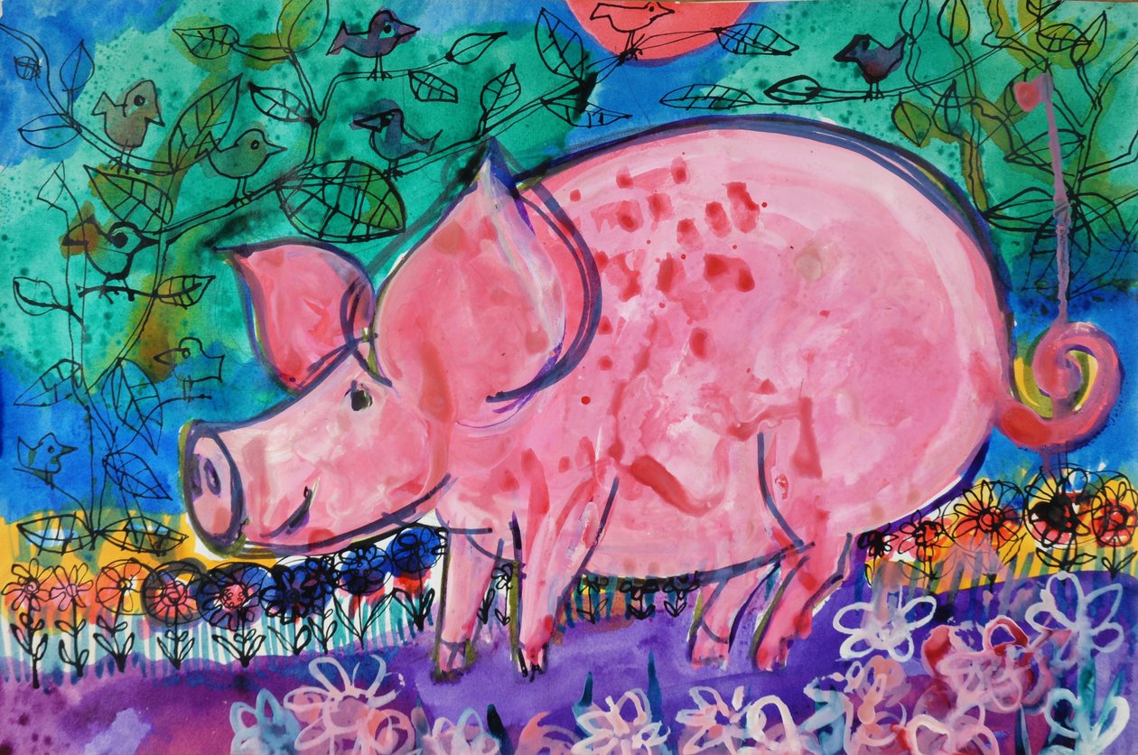 Pig by Brenda Brin Booker