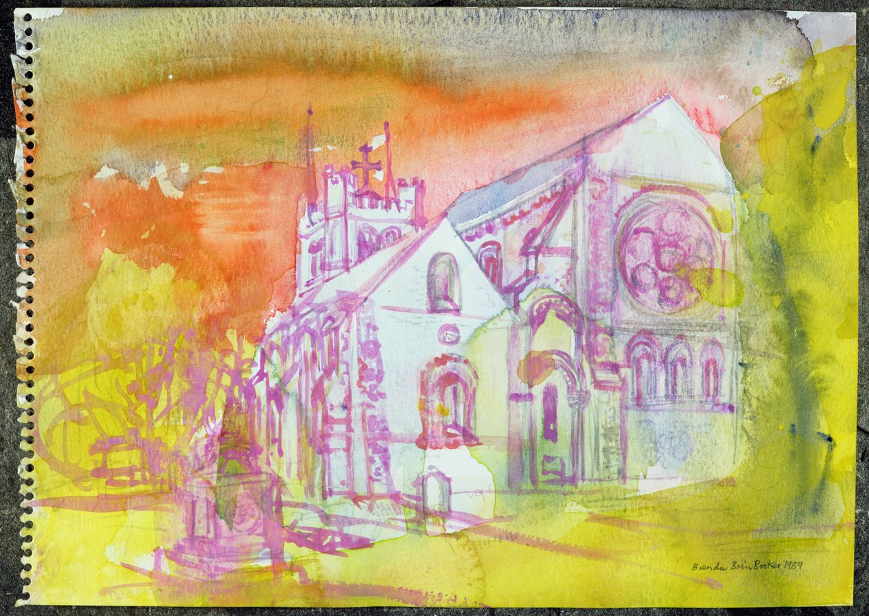Waltham Abbey by Brenda Brin Booker