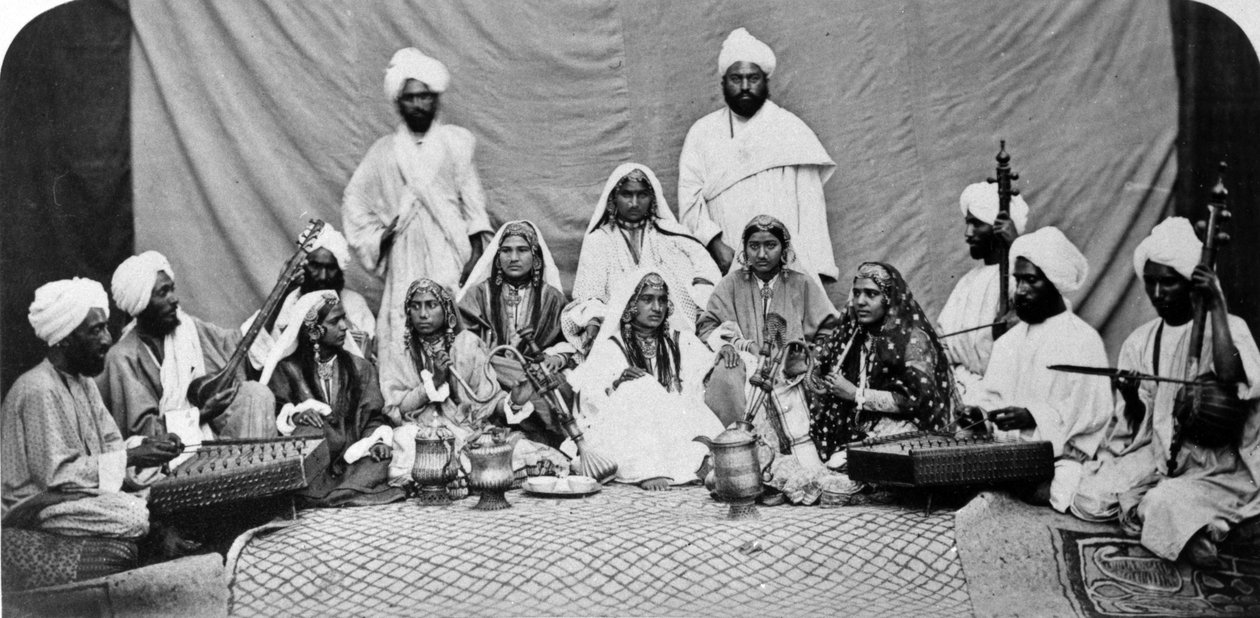 Kashmiri Nautch Girls by British Photographer