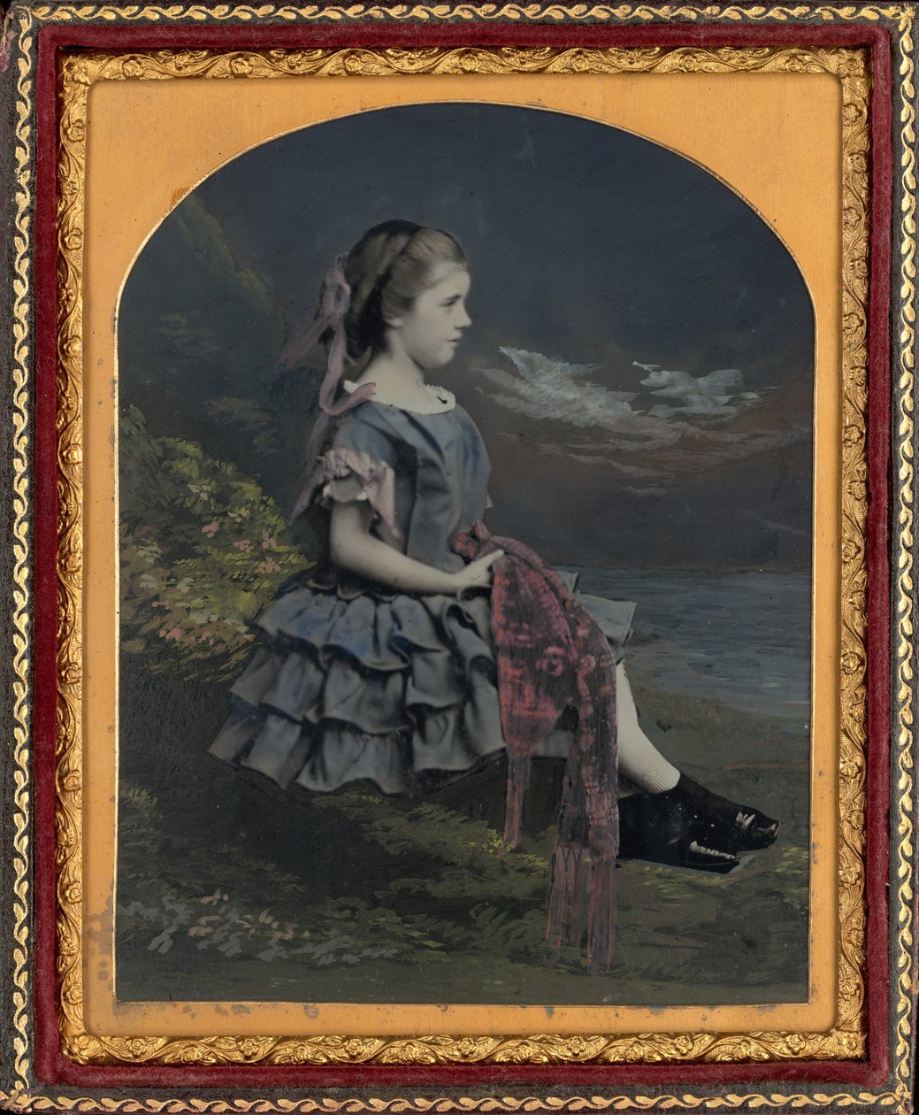 Portrait of a Girl by British 19th Century