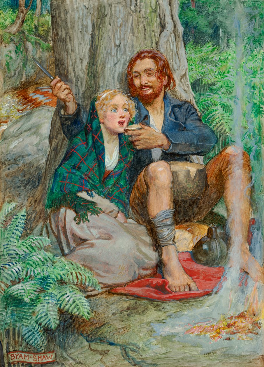 The Gaberlunzie Man by Byam Shaw