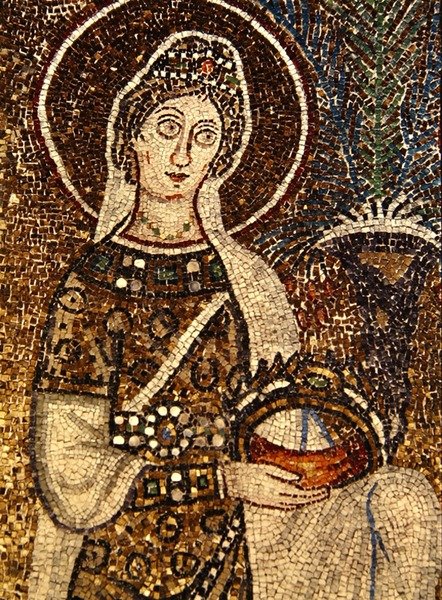 A Virgin Martyr by Byzantine School