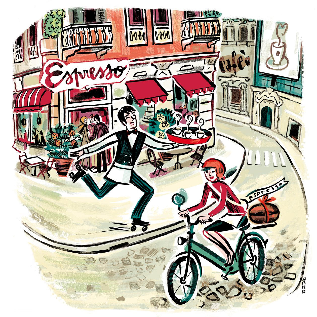 Espresso Coffee by COSTANZA FAVERO