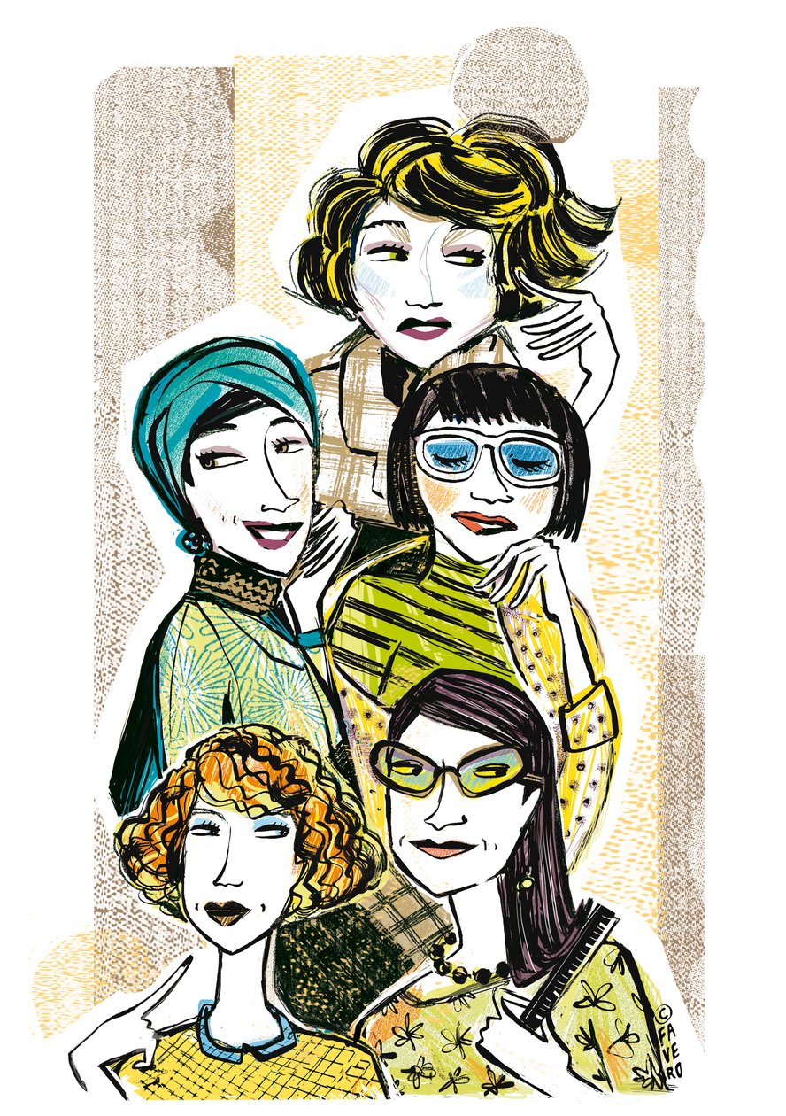 Five Women by COSTANZA FAVERO