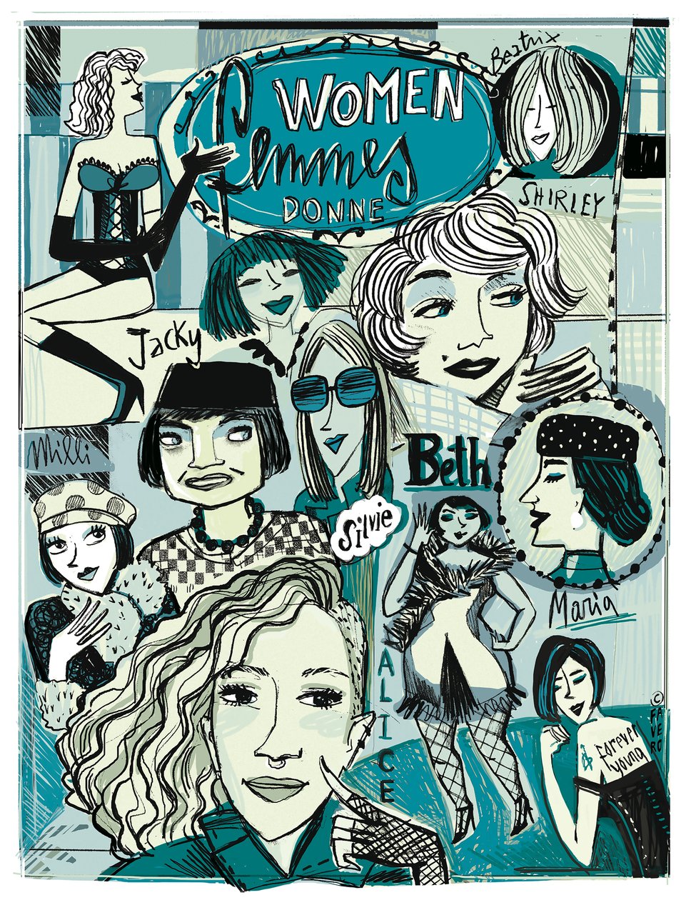 Women by COSTANZA FAVERO