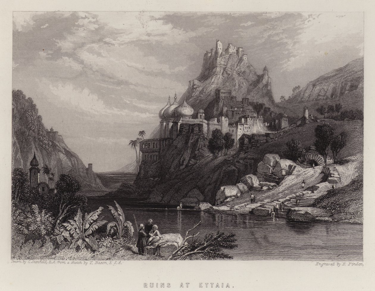 Ruins at Ettaia by C. (after) Stanfield