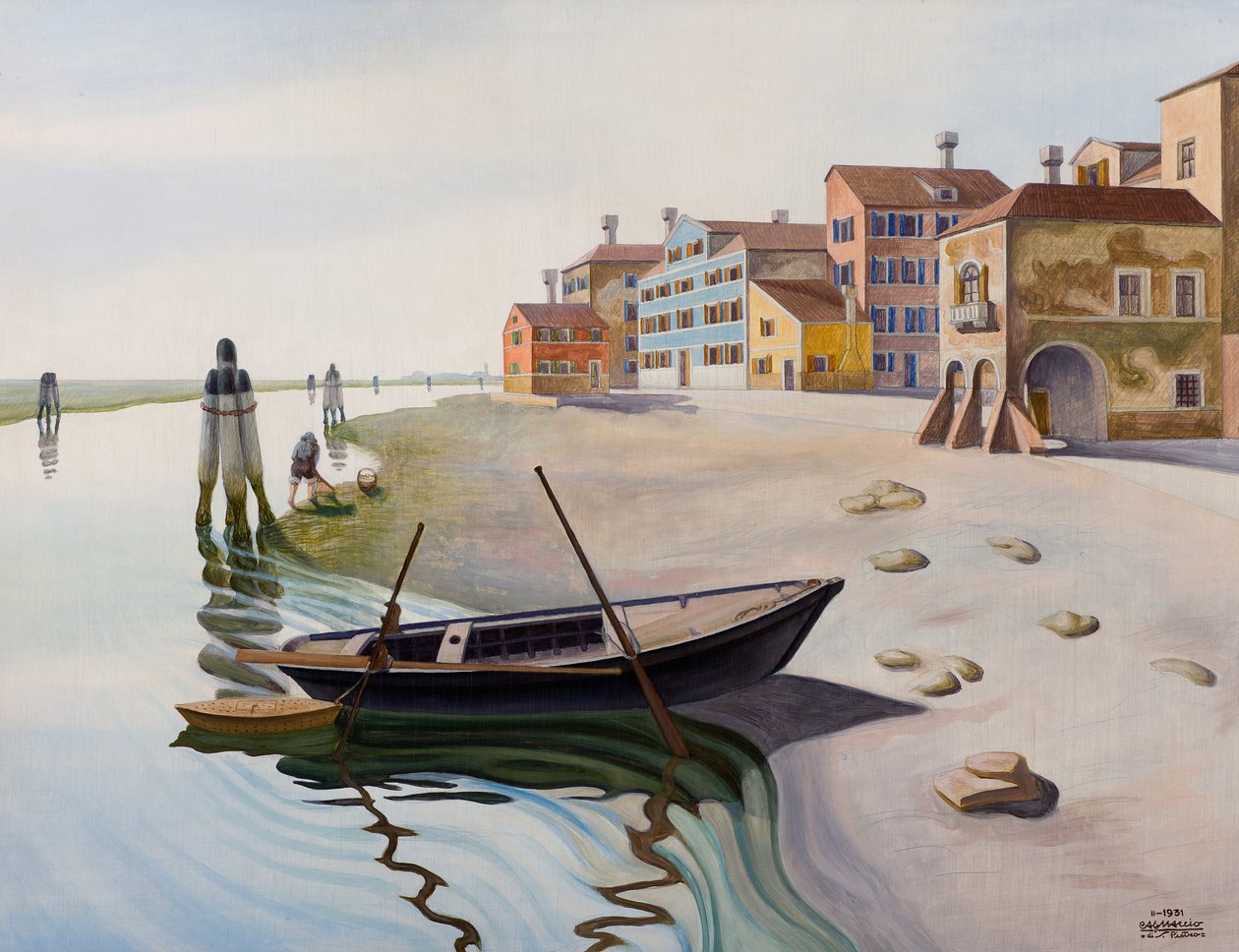 Estuary by Cagnaccio di San Pietro