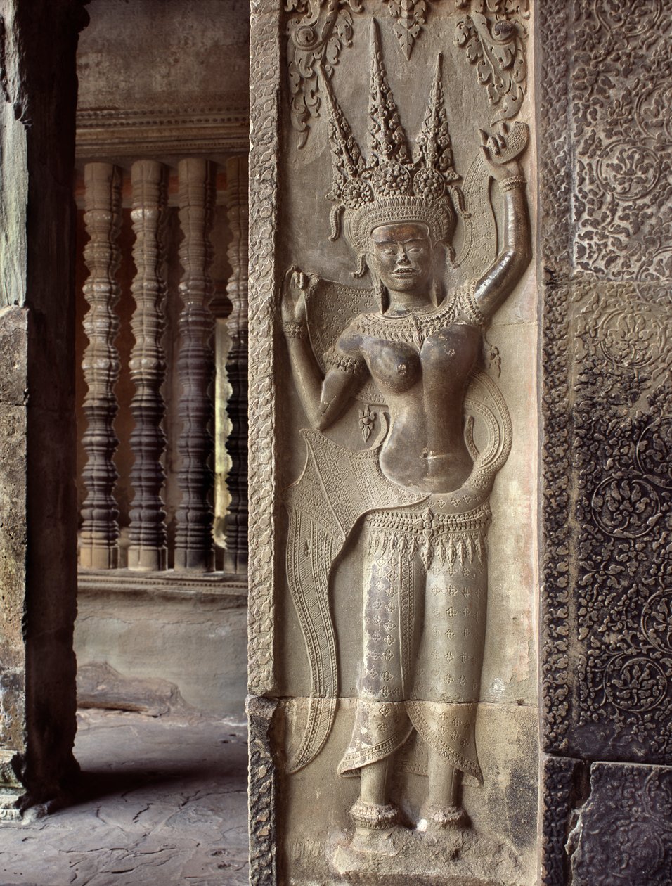 Apsaras Dancing by Cambodian School