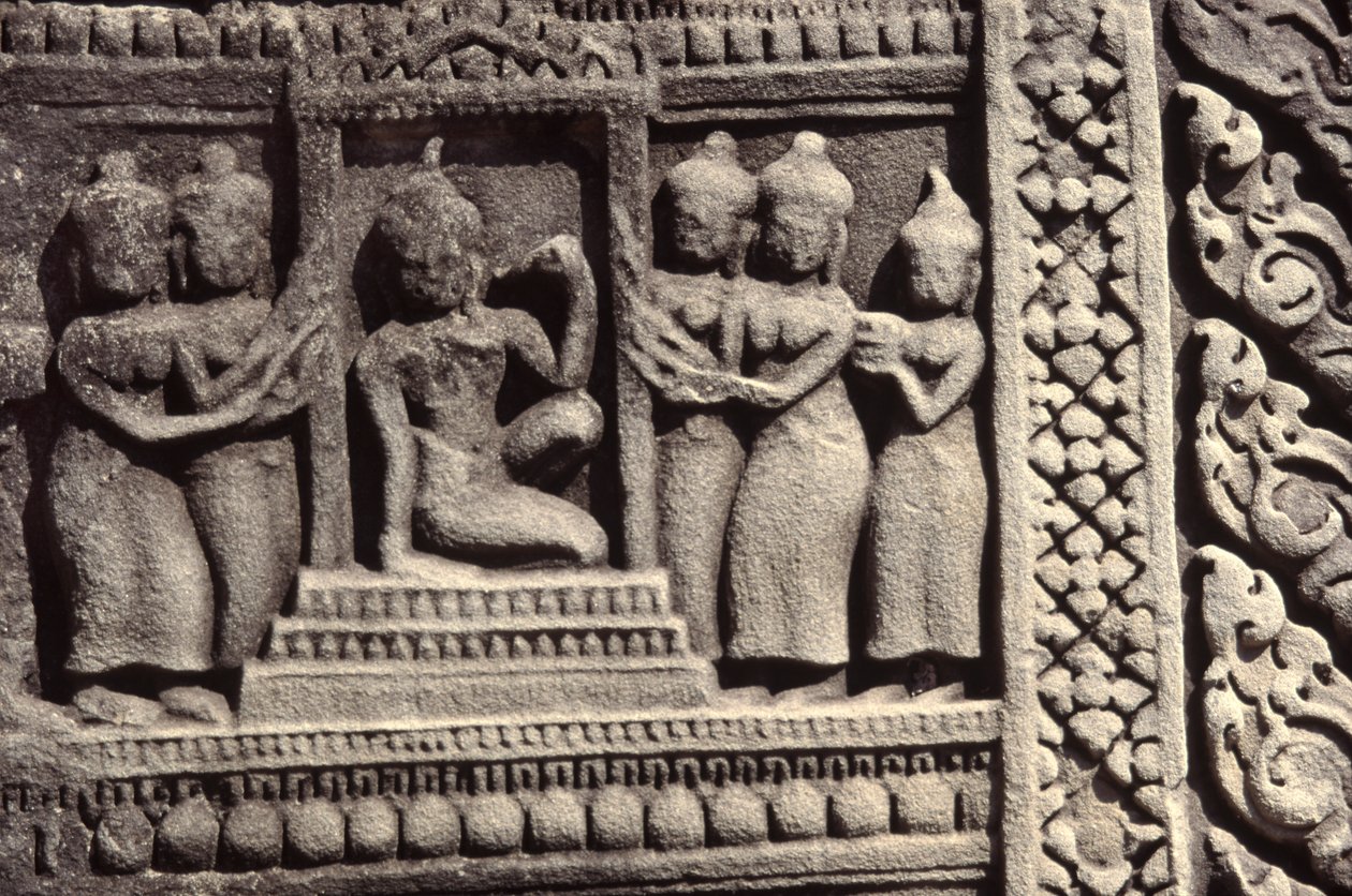 Stone Carving by Cambodian School