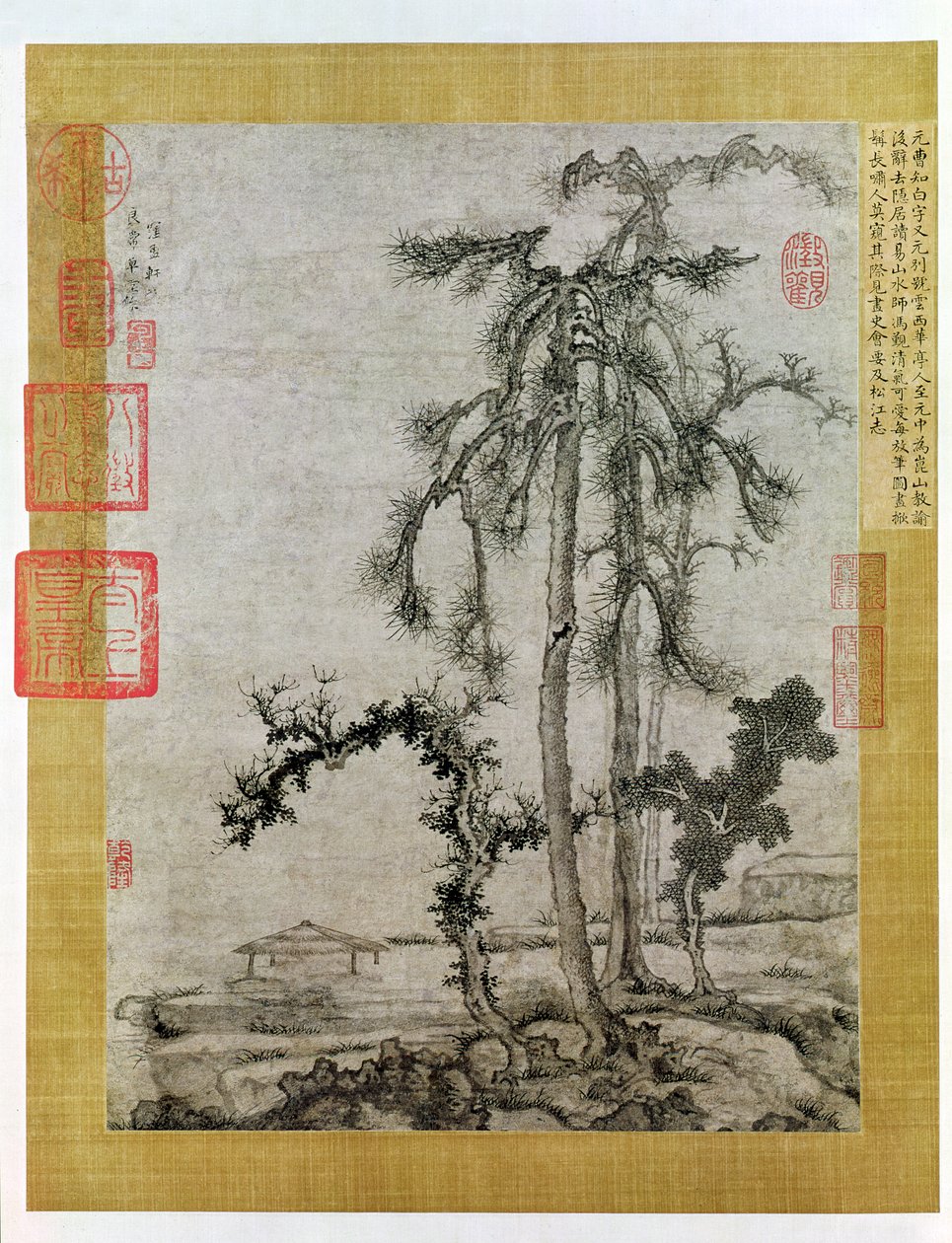Pavilion Under the Trees by Cao Zhibo