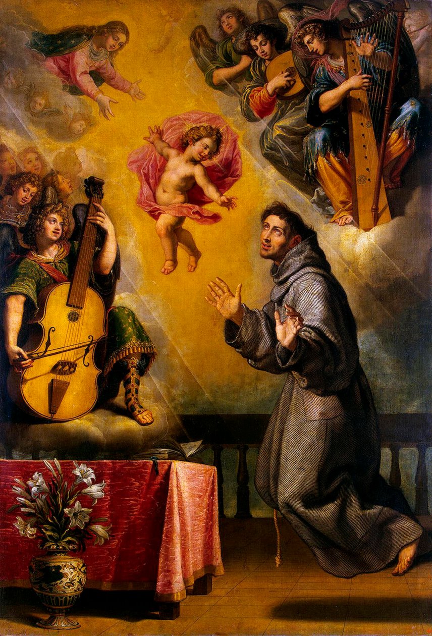 Vision of Saint Antony of Padua, 1631 by Carducho