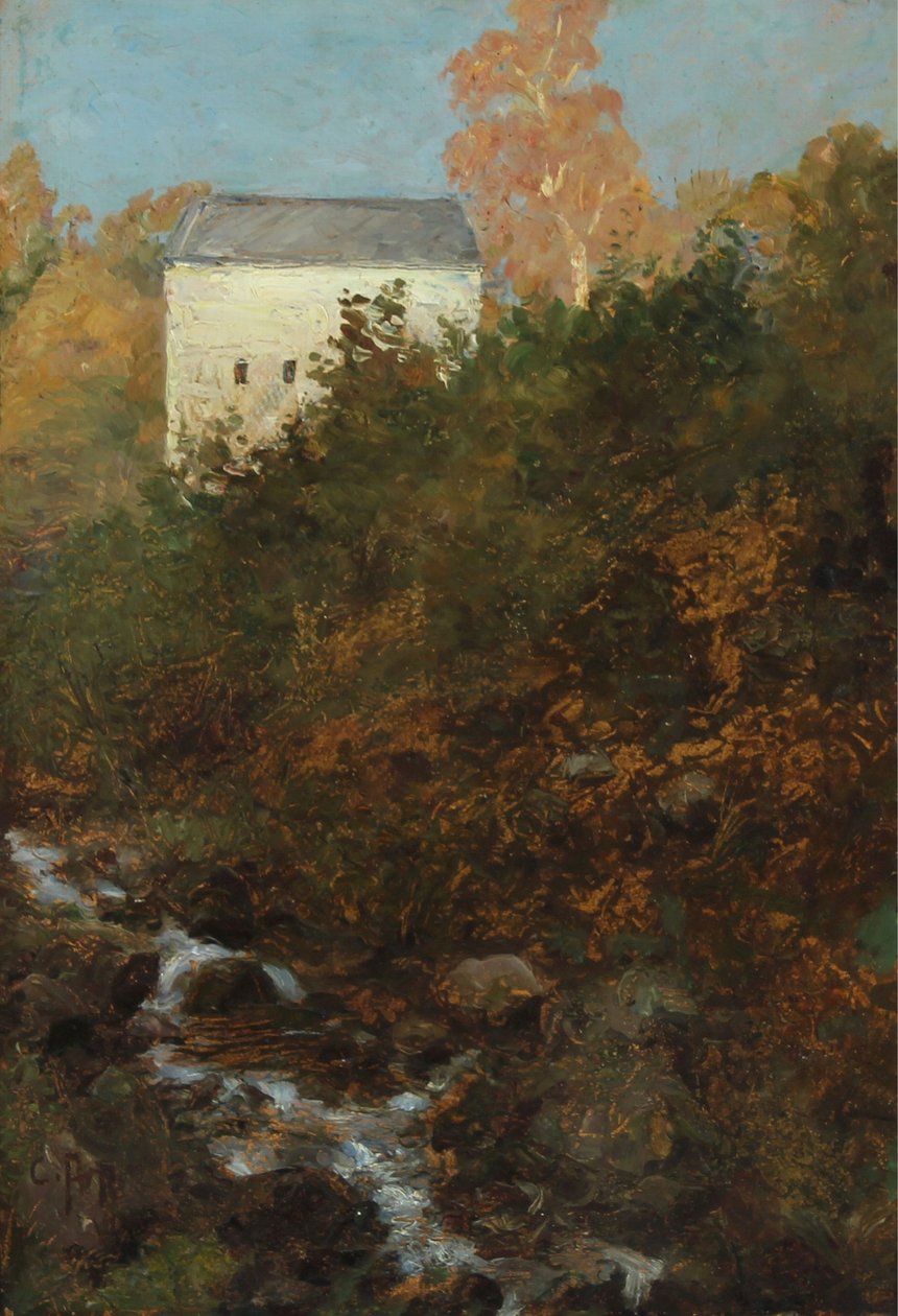White House by a Stream by Carl Arp