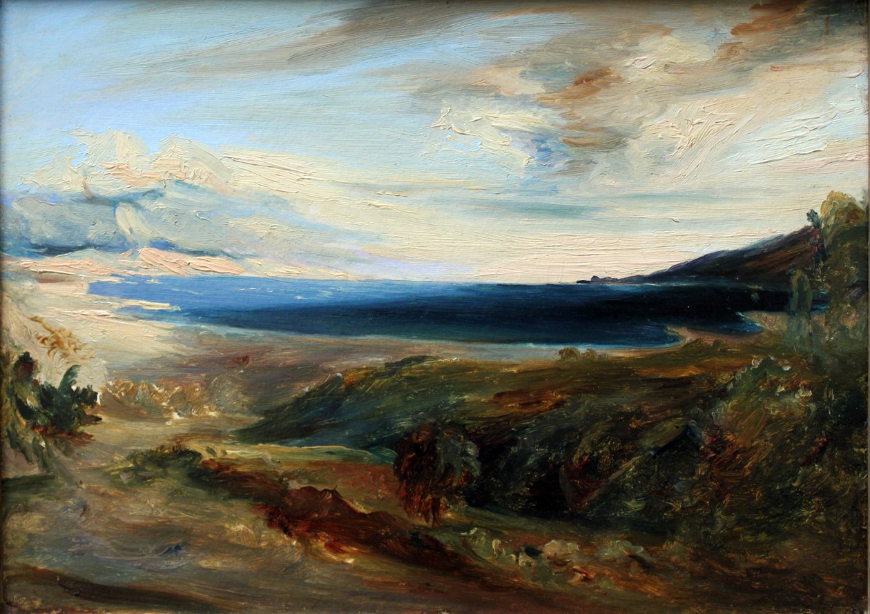 Italian Bay by Carl Blechen