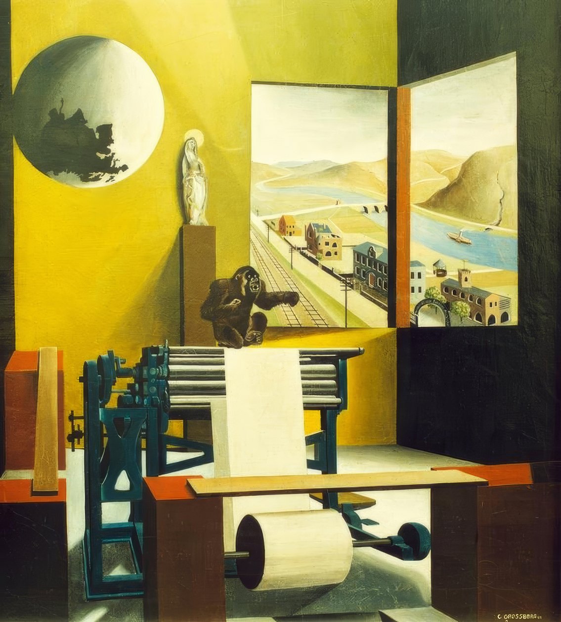 Machine Room by Carl Grossberg