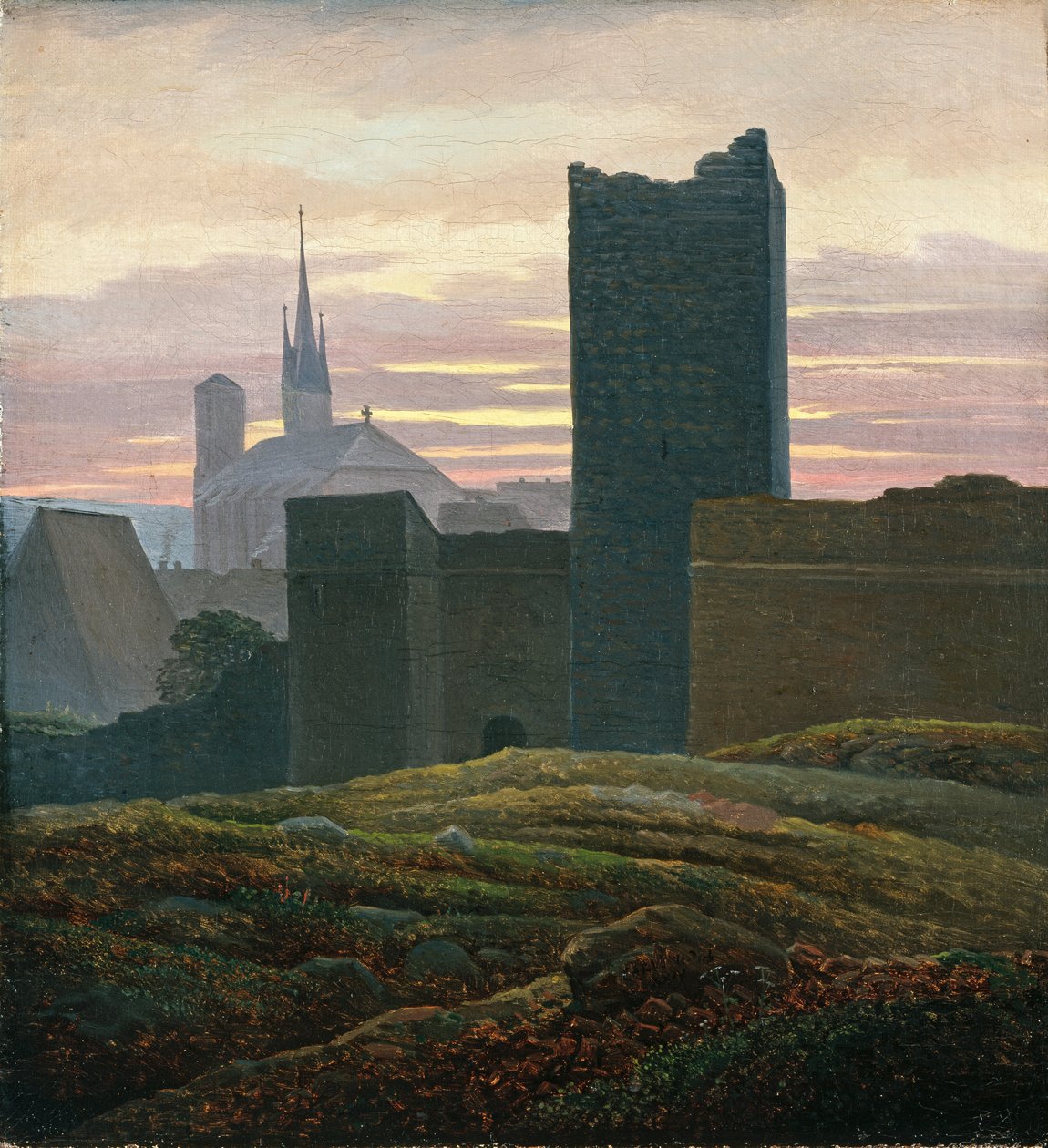 The Imperial Castle by Carl Gustav Carus