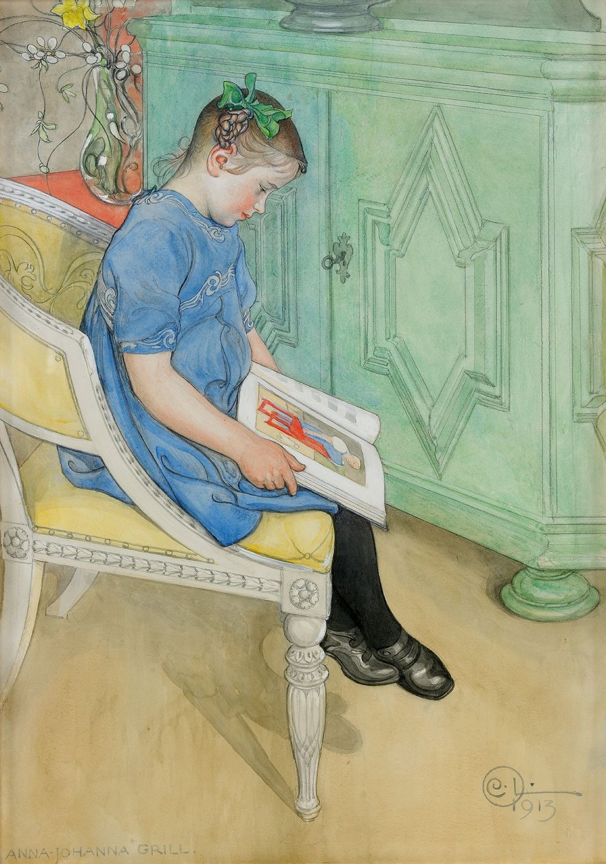 Anna-Johanna by Carl Larsson