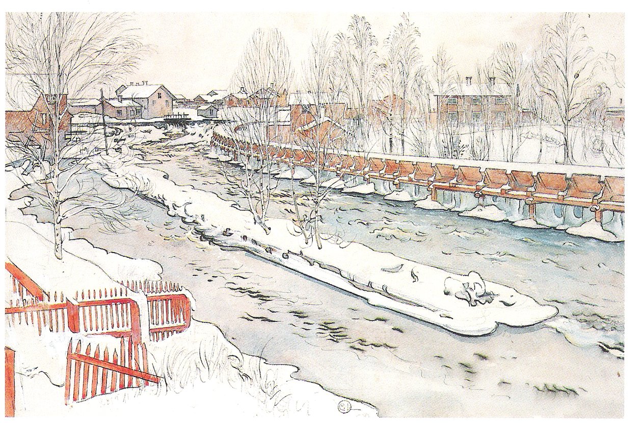 A Home by Carl Larsson