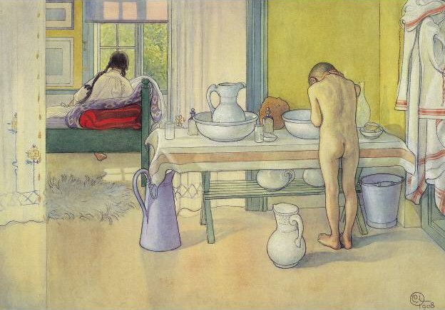 Summer Morning by Carl Larsson