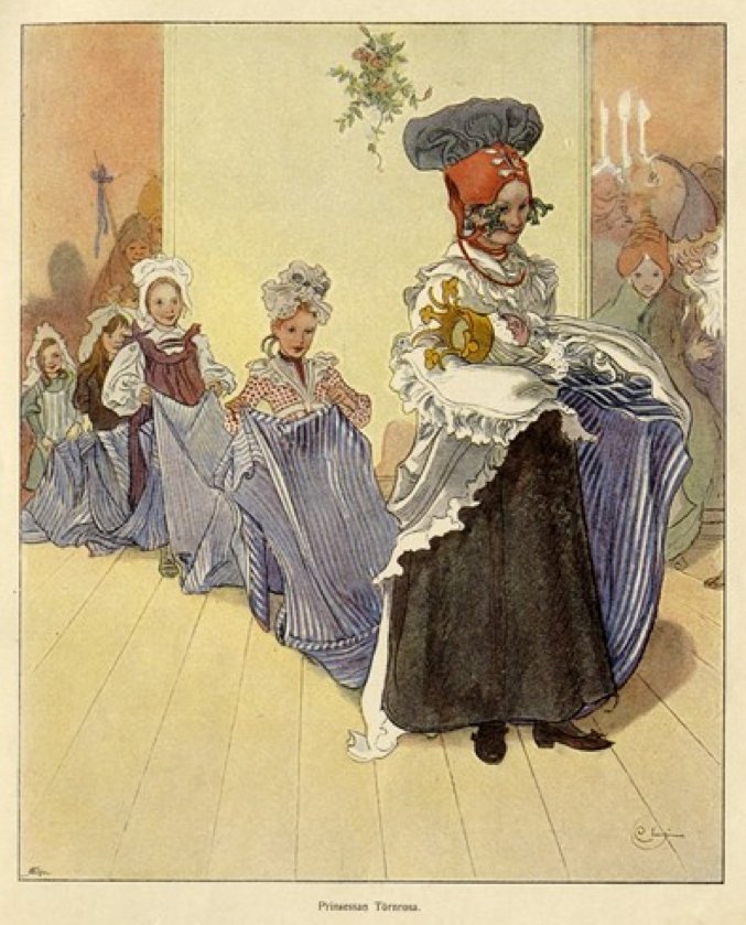 Sleeping Beauty by Carl Larsson