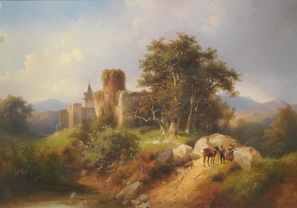 Hohe Göll by Carl Triebel