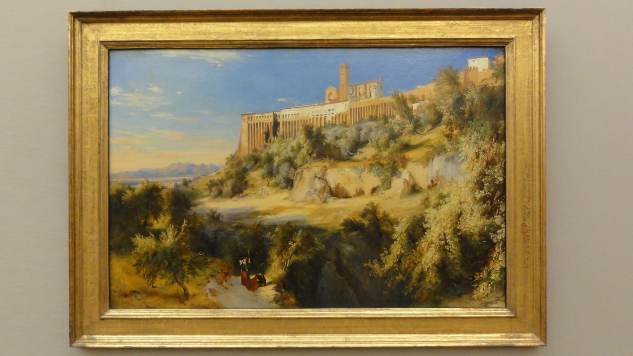 View of Assisi by Carl Blechen