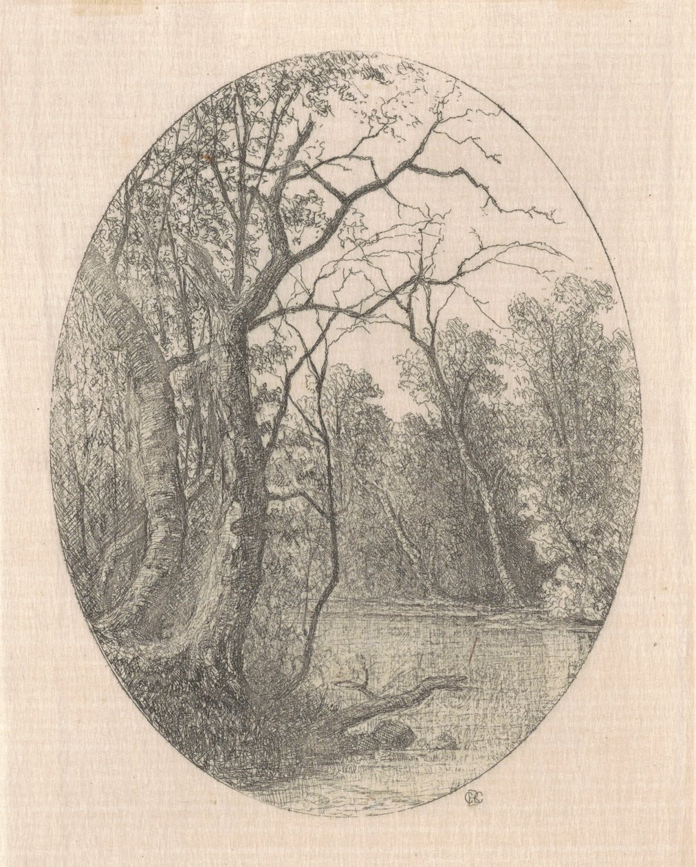 On Laurel Creek by Carl C. Brenner